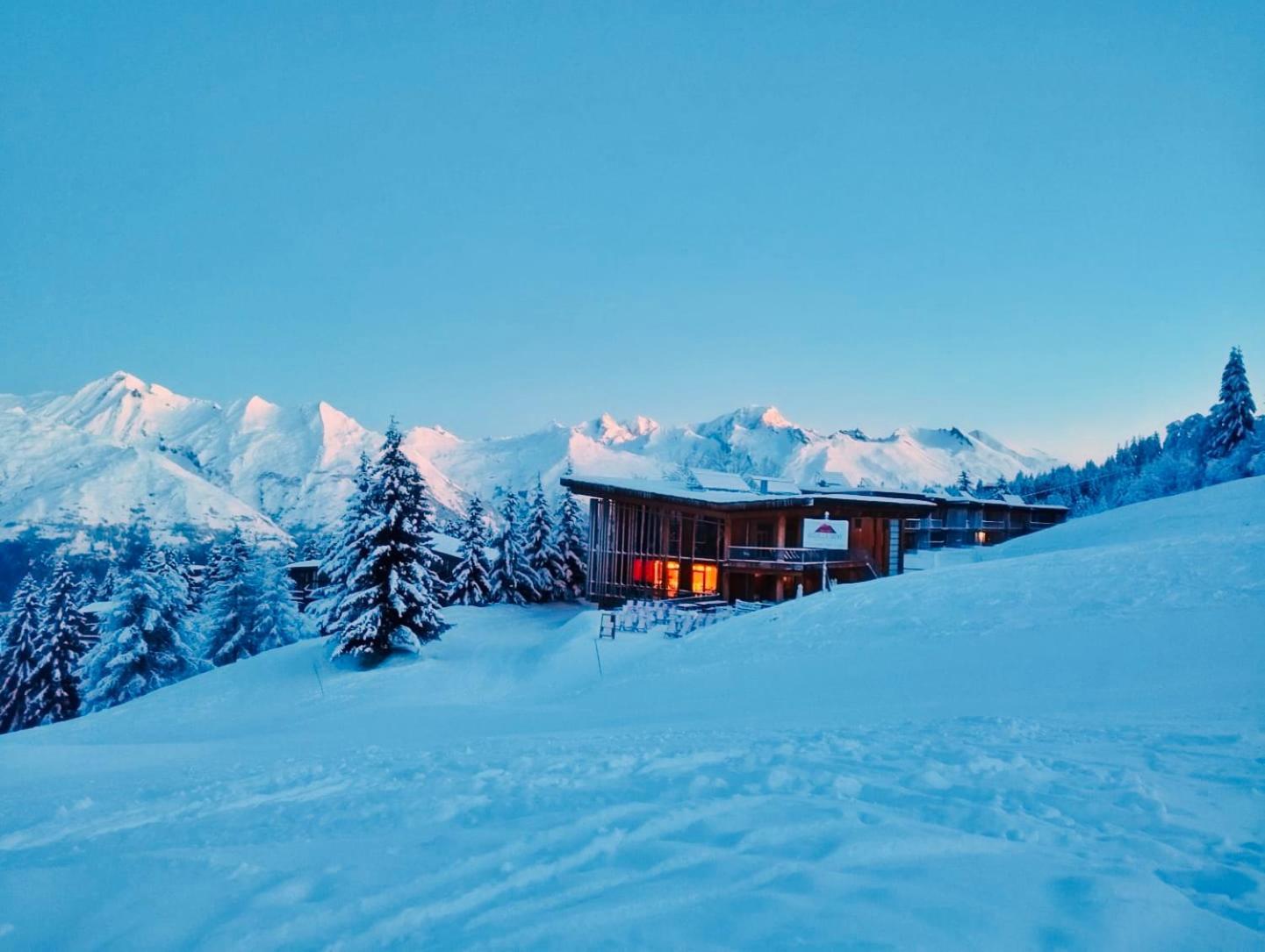 L'Aiguille Grive Chalets Hotel Les Arcs  Exterior foto